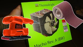 Thermalright Macho Rev.A(BW) - шлифани и полирни