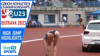 High Jump Highlights • 2023 Czech  Championships U23