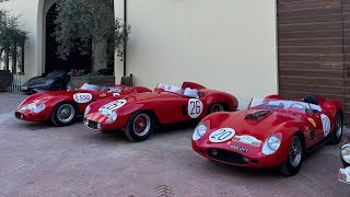 UNE FERRARI 250 TESTA ROSSA SUR LA ROUTE !! 🤯🤯🤯