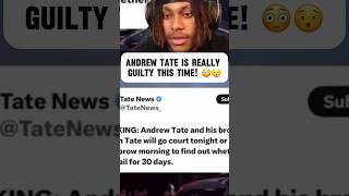 ANDREW TATE IS REALLY GUILTY THIS TIME! 😳😯 #trending #andrewtate #tatebrothers #crime #tristantate