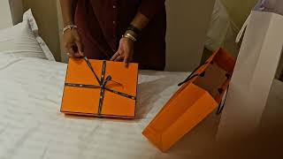 Paris Unboxing| Hermes Oran sandals