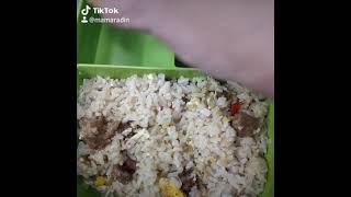 Nasi goreng tanpa kecap bekal makan yang praktis