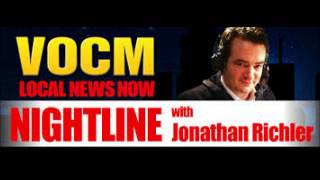 VOCM Nightline MHA Paul Lane Says He is Concerned About Service NL and WHSCC Nov 04 2014