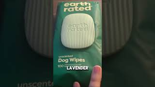 Earth Rated Hypoallergenic Dog Wipes #youtubeshorts #youtubeshortsvideo