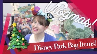 My Disney Park Bag! A Disney Tips Vlogmas 21!