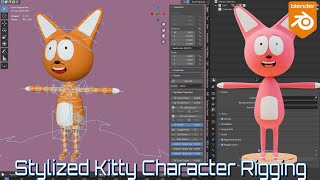 Elevate Your Skills: Stylized Kitty Character Rigging Tutorial in Blender