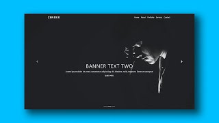 Navigation Bar with Slider using HTML CSS & Bootstrap