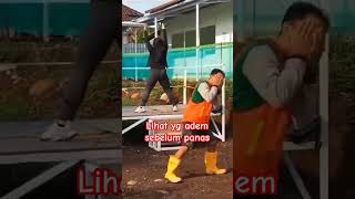 Senam pagi kuli proyek #viral #lucu #gokil