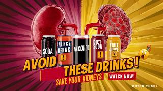 Avoid These 5 Drinks That Can Destroy Your Kidneys Fast! Kidney Stone Prevention Tips