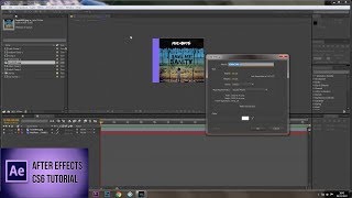 After Effects CS6 Tutorial Making an animated 3D CD or DVD case