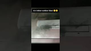 #video indoor unit blast 😭#viral #hvac #rohit_ac #ytshorts #trending #daikin #airconditione