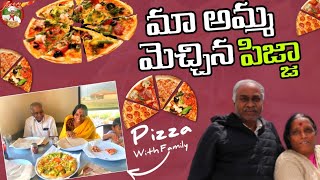 మా అమ్మ మెచ్చిన Pizza, Mod Pizza  II Telugu Parents in USA || Tlife US - USA Telugu Vlogs #food