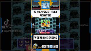 X-Men VS Street Fighter Wolverine Ending #xmenvsstreetfighter #xmen #streetfighter