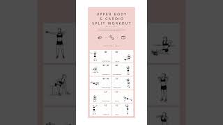 Upper Body & Cardio Split Workout