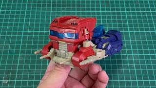 Transformers Studio Series 112 TF One Optimus Prime (Cybertronian Truck mode to Robot mode)