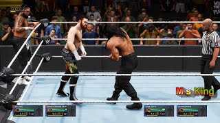 WWE 2k20 Kevin Owens & Sami Zayn vs Roman Reigns & Jey Uso on Night of Champion in Hindi Commentary