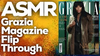 Whispered ASMR: Exploring Grazia Magazine, Gentle Page Flipping, Flip Through, StevenAntonyASMR