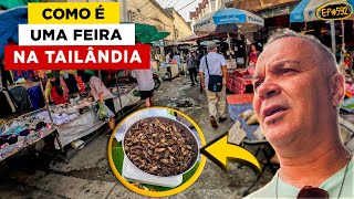 Como É a FEIRA na TAILÂNDIA. ELES VENDEM eles VIVOS.