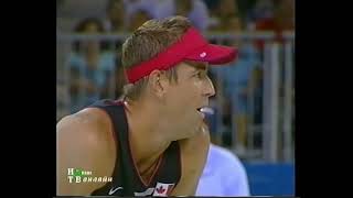 ATHENS 2004. Olympic Games. MEN. BEACHVOLLEYBALL. QUATERFINAL. ESP CAN