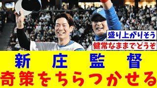 【朗報】新庄監督、ポストシーズンに向けて奇策をちらつかせる【なんJ反応】【プロ野球反応集】【2chスレ】【5chスレ】