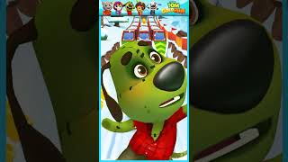 Tom Gold Run Funny Fails Zombie Ben 🤣 Funny Talking Tom 🤣 #shorts #tomgoldrun