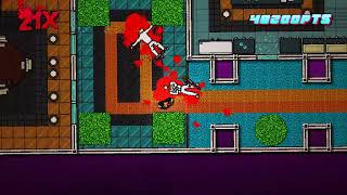 Death Wish in 1:21.633 | Hotline Miami 2 Speedrun