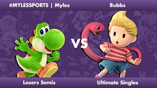 Undiscovered Smash 283 Losers Semis: #MYLESSPORTS | Myles vs Bubbs