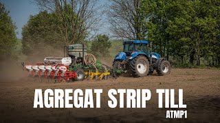 Agregat Strip Till - 4,5 m  - Uprawa Pasowa - Siew Kukurydzy