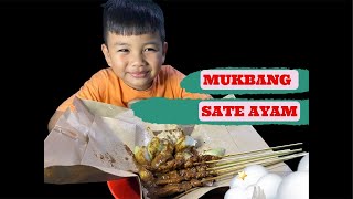 Mukbang makan sate