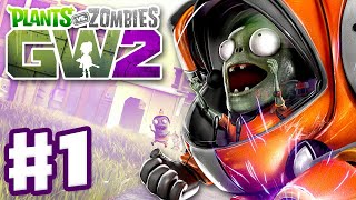 Plants vs. Zombies: Garden Warfare 2 - Gameplay Part 1 - Backyard Battleground! (Xbox One, PC, PS4)