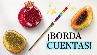 AGUJA MÁGICA ¿Cómo BORDAR con CUENTAS?