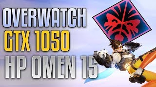 HP Omen 15 Overwatch ULTRA gameplay | GTX 1050 2GB | i5 7300HQ