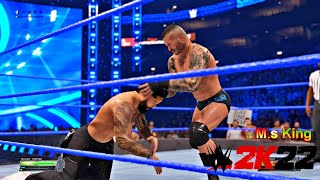 WWE 2K22 - Randy Orton VS Jimmy Uso (FULL MATCH) Smackdown 2023 in Hindi