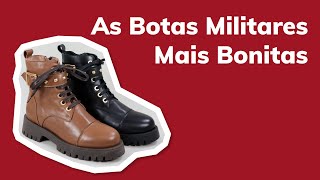 Gostas de Botas Militares? Estas são Perfeitas para Ti!