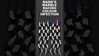 Marble Race - Colour Infection #shorts