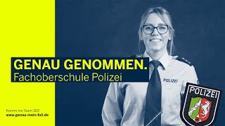 Genau Genommen - Fachoberschule Polizei (FOS)