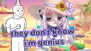 Henya can't hide her social anxiety as a party person【Henyathegenius】