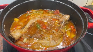 Recette de poulet basquaise si délicieuse, Basque chicken recipe so delicious, #recipe#recette