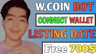 W-Coin Mining ⛏️ | Wallet Connted Complete process