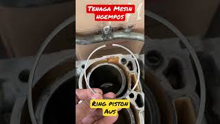 Tenaga Mesin Ngempos,Ring Piston Aus #shorts #nissan #xtrail #automotive #bengkel