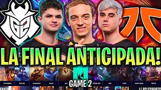 MÁXIMO NIVEL EN LA FINAL ANTICIPADA DE LA LEC! | G2 vs FNC Game 2 LEC PLAYOFFS 2024 ESPAÑOL LVP