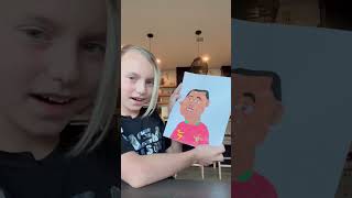 Drawing Ronaldo