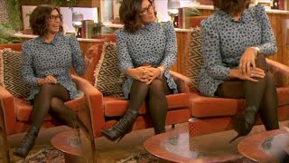 Kym Marsh | Mini Dress + Black Tights!