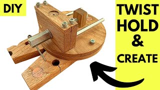 The only Tool You Will Ever Need! – My Easy Vise Hack for Flawless Engraving! #woodworking #diytools