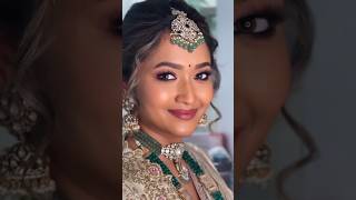 Reception Makeup tutorial  || waterproof makeup || pl subscribe❤️Bookings🤙8050340612 #trendingshorts