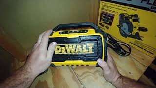 NEW DeWalt DCR010 20v Max Wireless Bluetooth Speaker - Cordless and Corded?