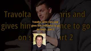 John Travolta Gives Chris DiStefano Confidence to Go On David LetterMan Show - Part 2