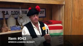 150 Interesting Things Item #042 Hudson Bay Blanket and #043 Musket