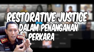 RESTORATIVE JUSTICE DALAM PENANGANAN PERKARA DI INDONESIA || VAKTA UNSRAT #kejarisangihe