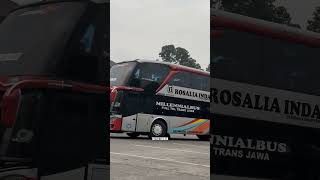 Bus Rosalia indah double decker 108 tujuan madiun